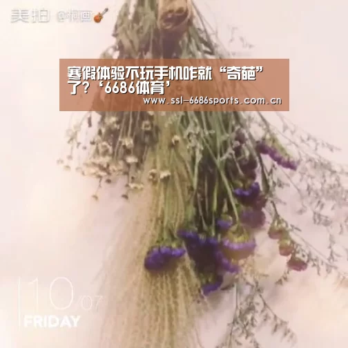 寒假体验不玩手机咋就“奇葩”了?‘6686体育’(图3) 寒假体验不玩手机咋就“奇葩”了?‘6686体育’(图3)